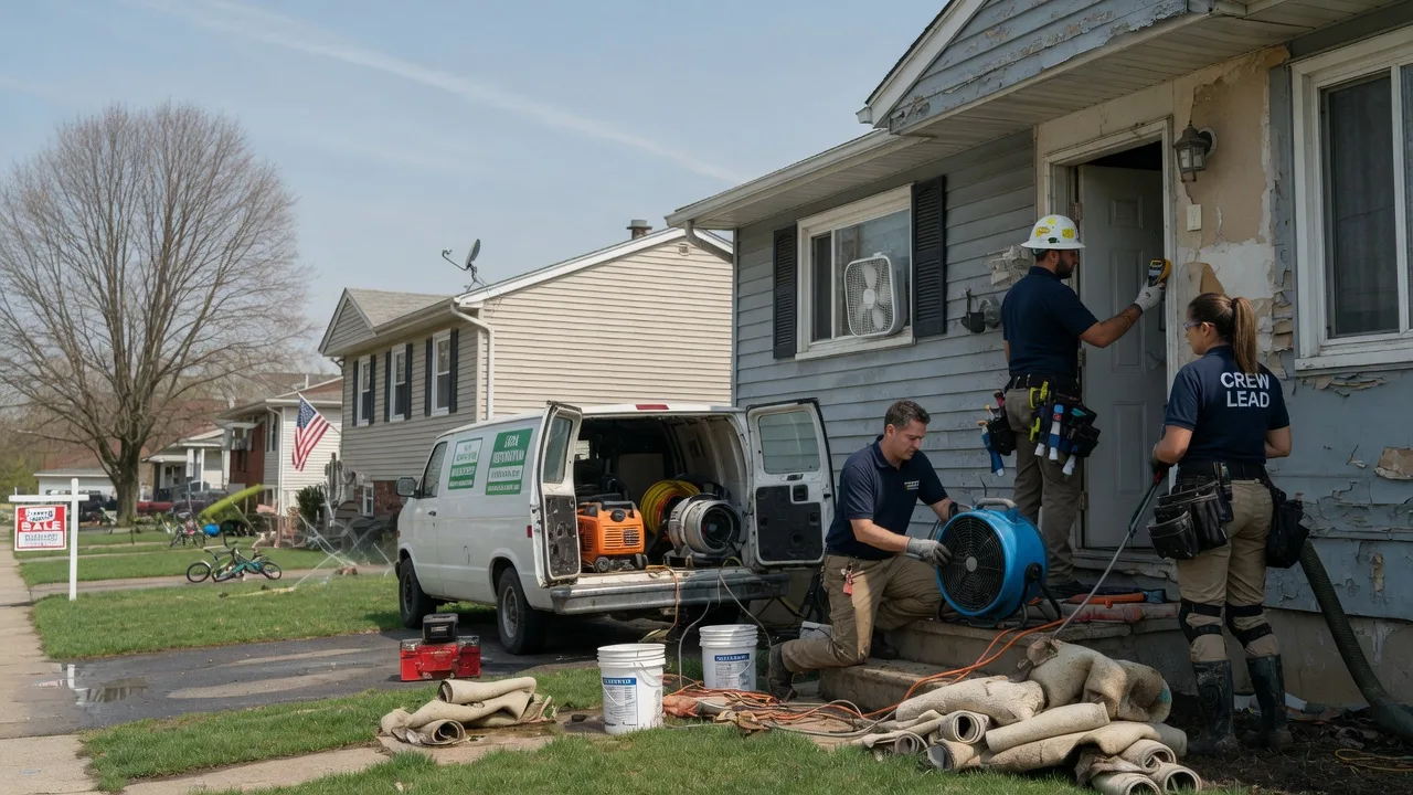 Flood Cleanup in Merion Station, PA near me